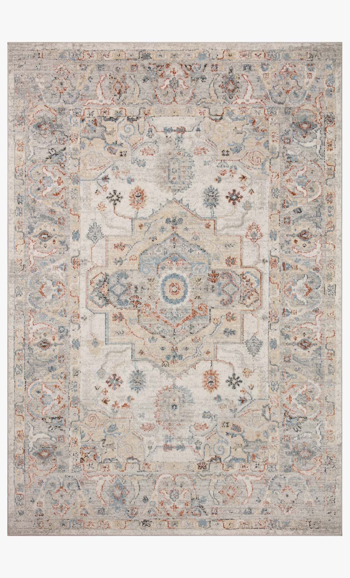 Odette Ivory/Multi Rug