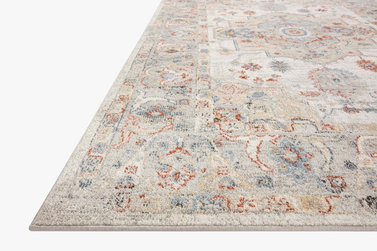 Odette Ivory/Multi Rug – corner detail