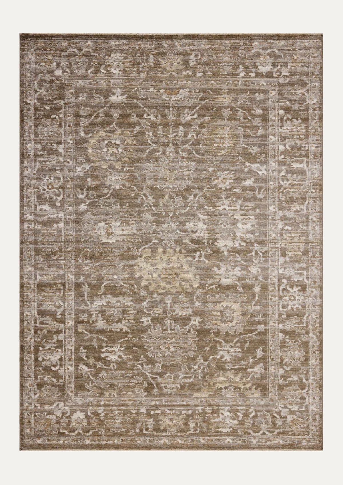 Pace Bark/Natural Rug | Magnolia Home by Joanna Gaines × Loloi