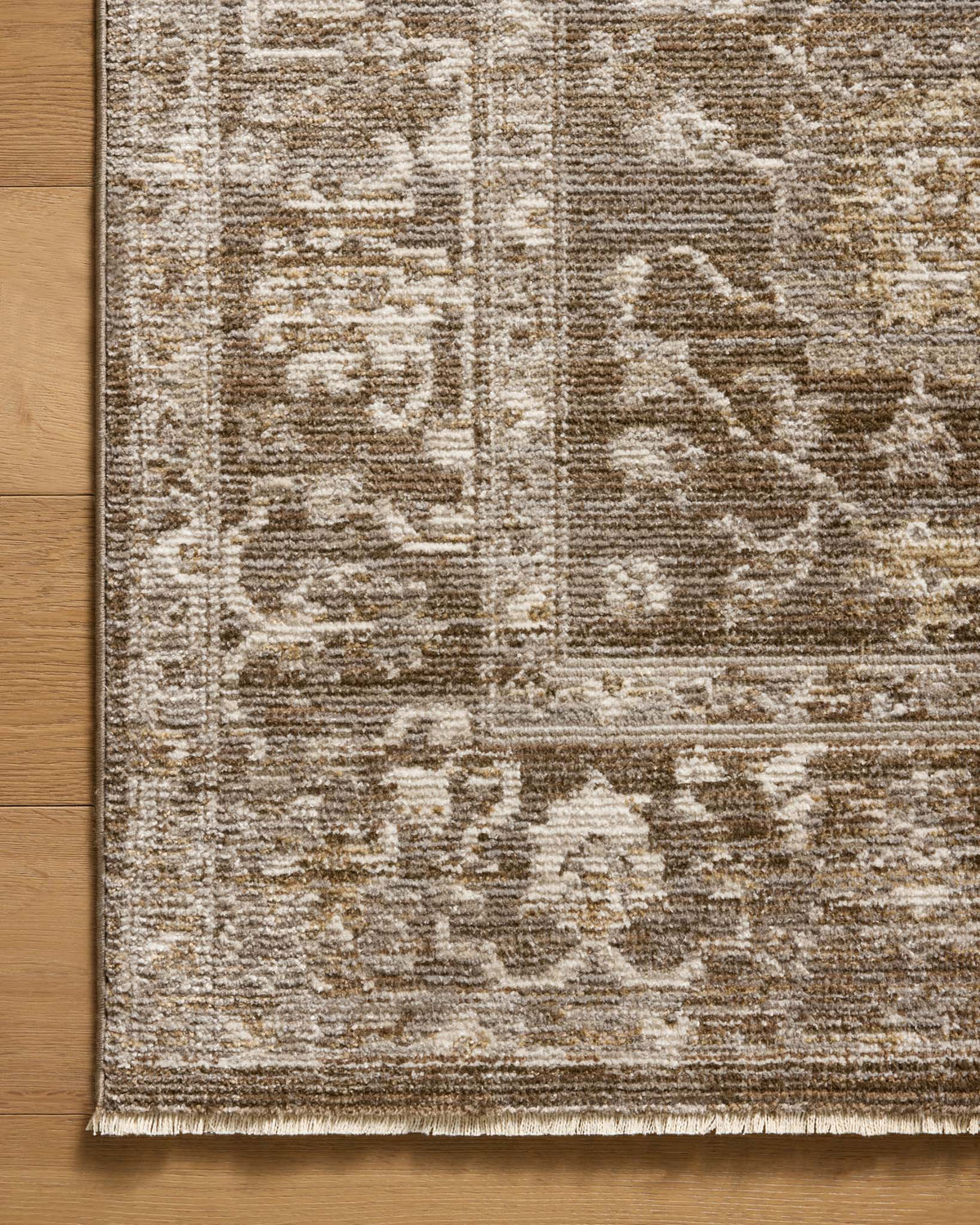 Pace Bark/Natural Rug – detail