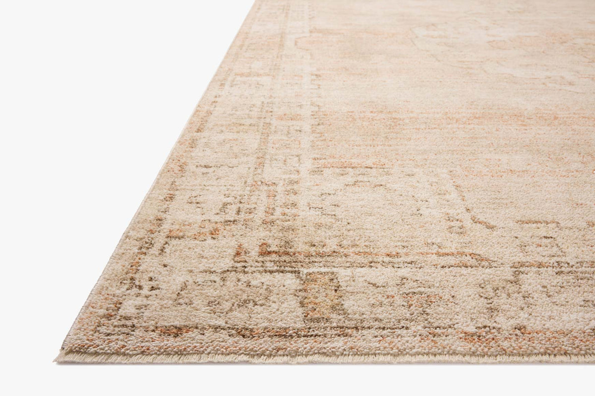 Palma Spice/Natural Rug – corner detail