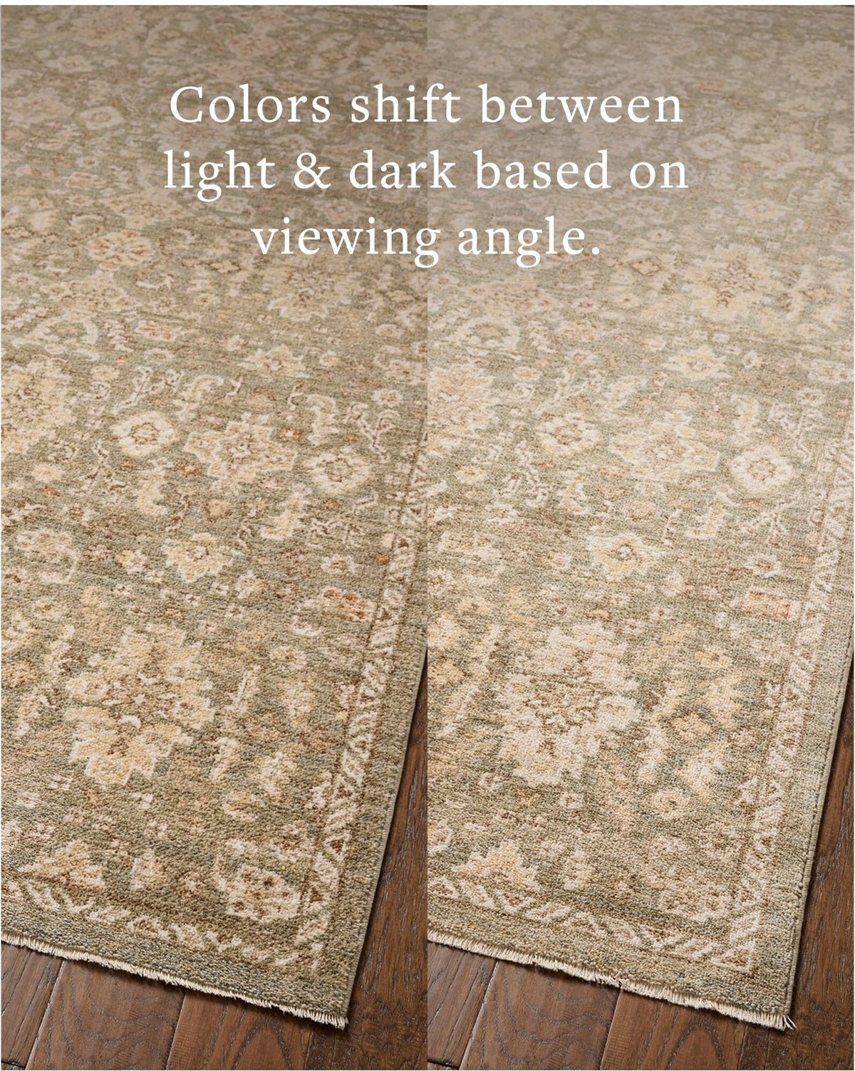 Palma Lagoon Natural Rug – detail
