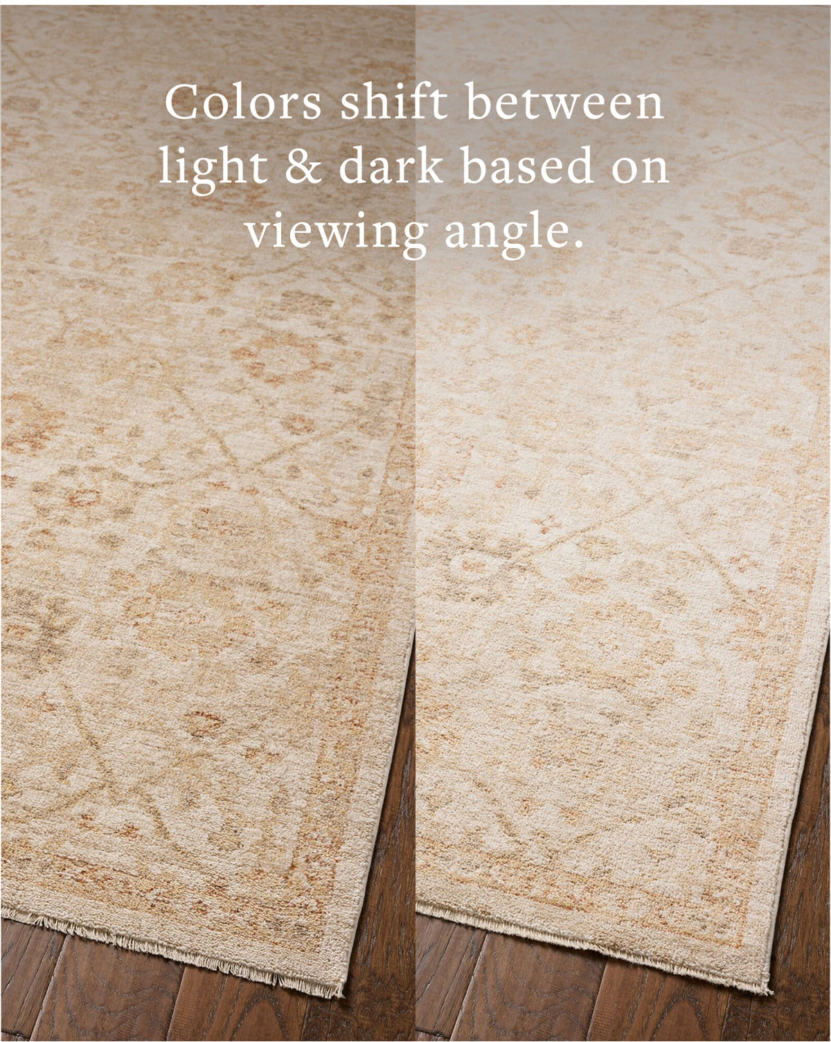 Palma Natural/Spice Rug – detail