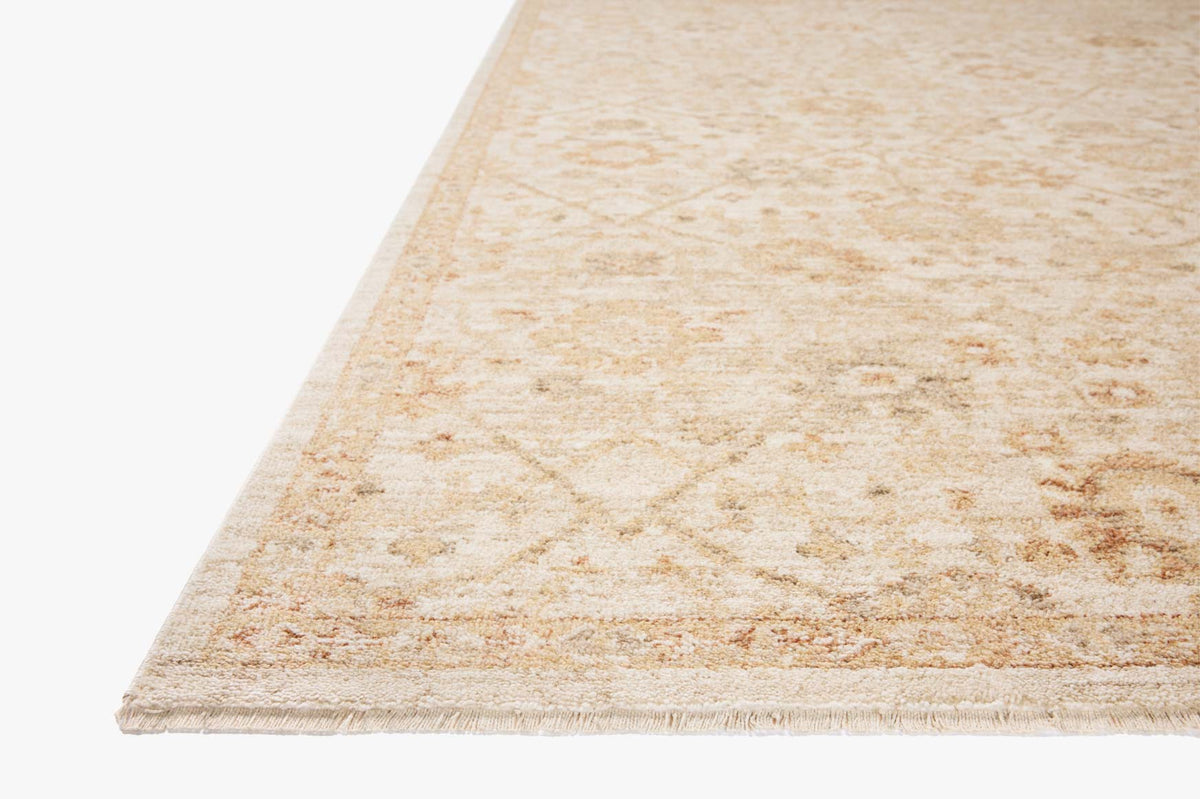 Palma Natural/Spice Rug – corner detail