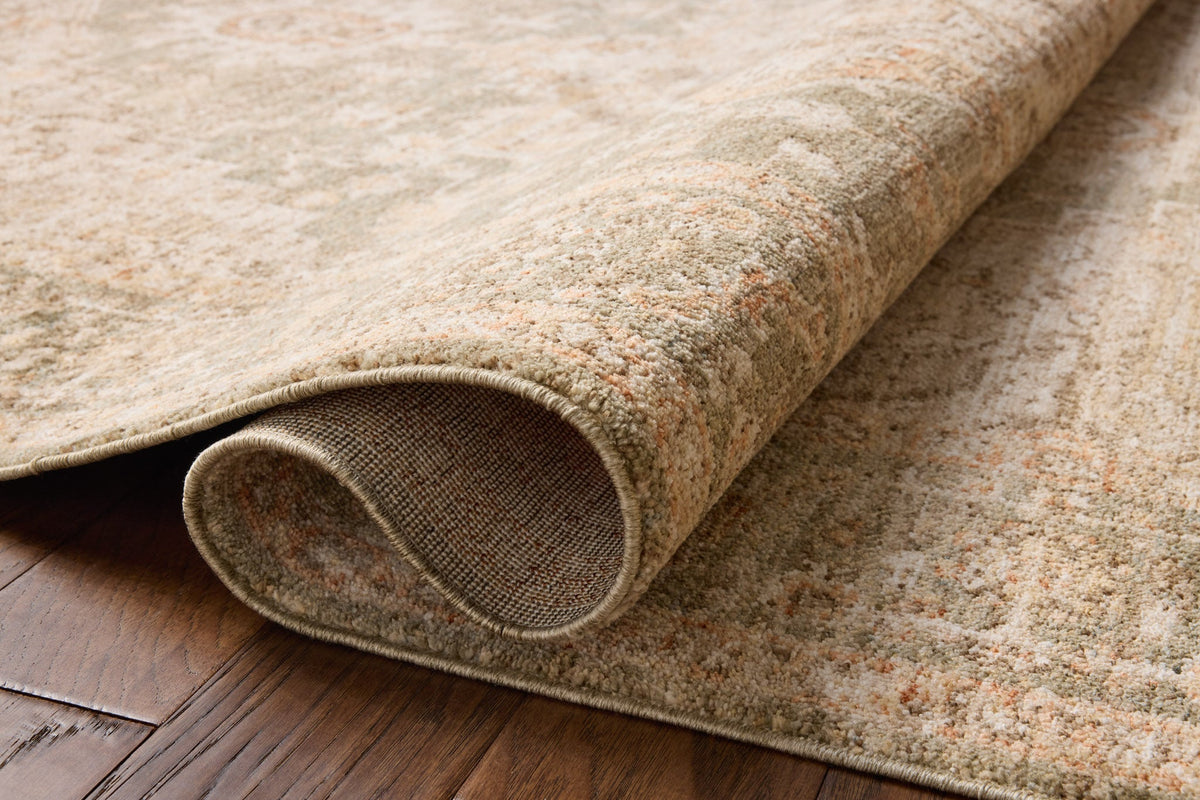 Palma Olive/Spice Rug – detail