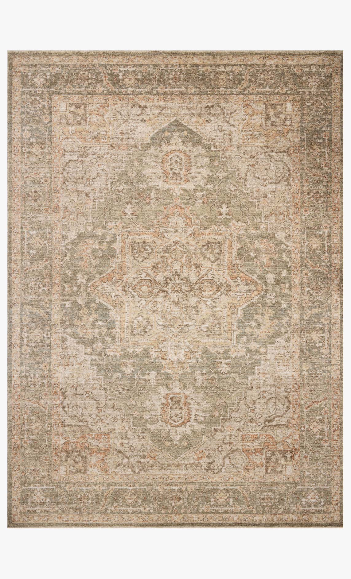 Palma Olive/Spice Rug