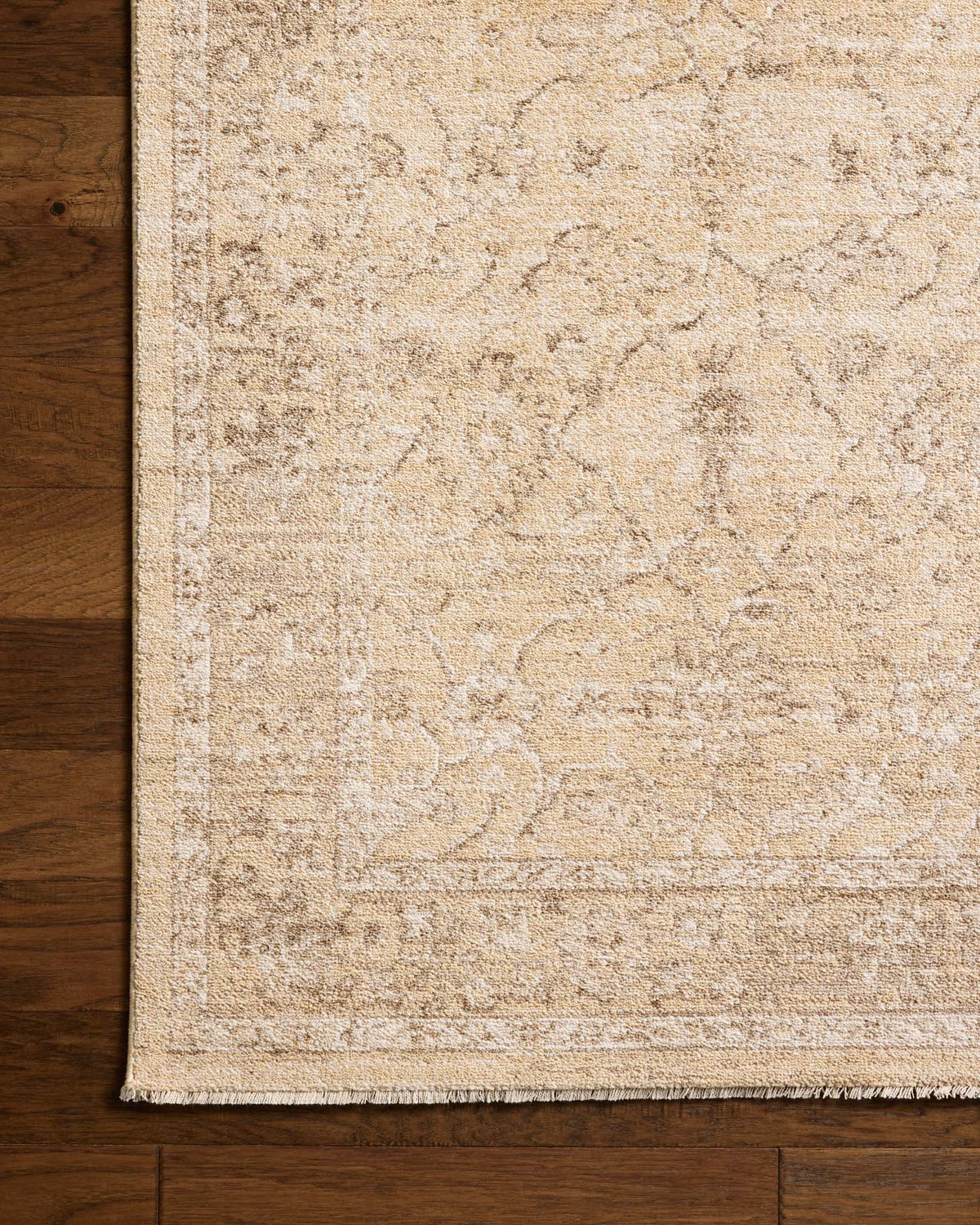 Palma Wheat/Bark Rug – detail