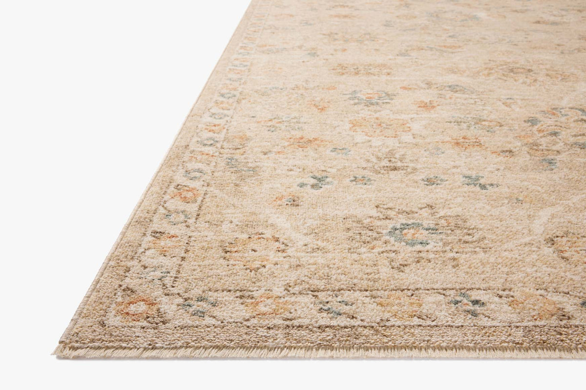 Palma Natural/Multi Rug – corner detail