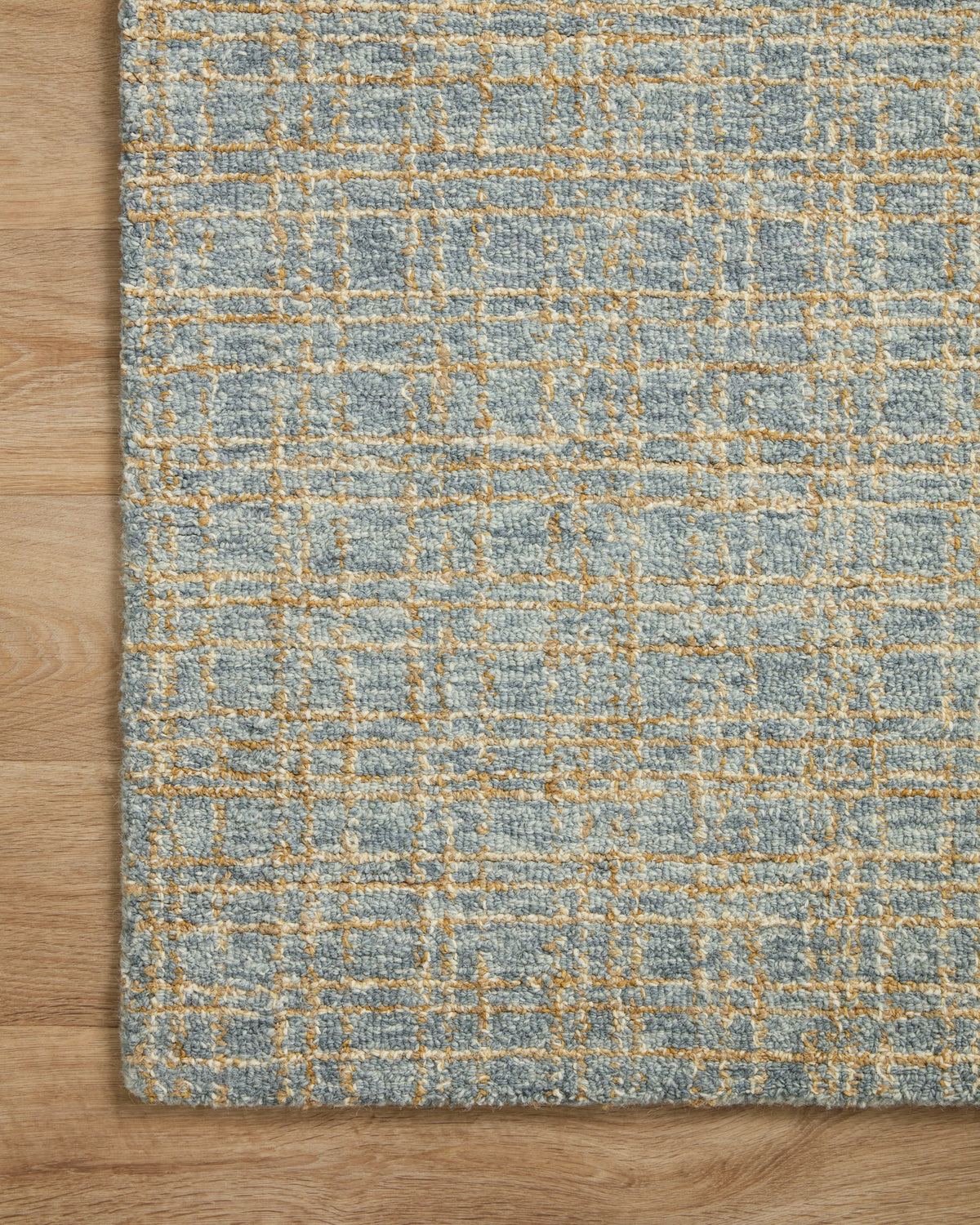 Polly Blue/Sand Rug – detail