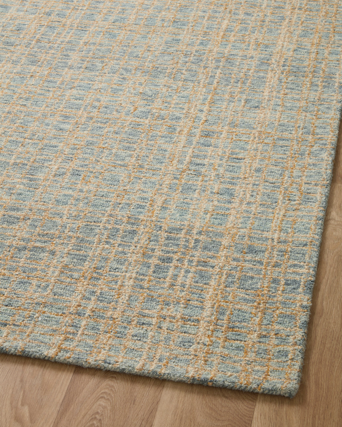 Polly Blue/Sand Rug – detail