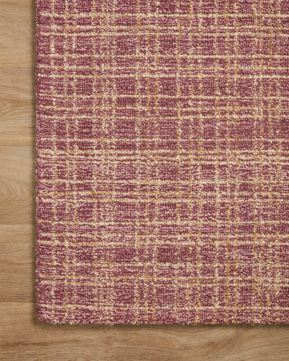 Polly Berry/Natural Rug – detail