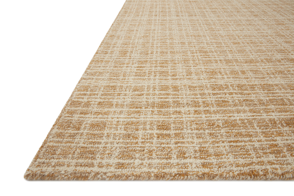 Polly Straw/Ivory Rug – corner detail