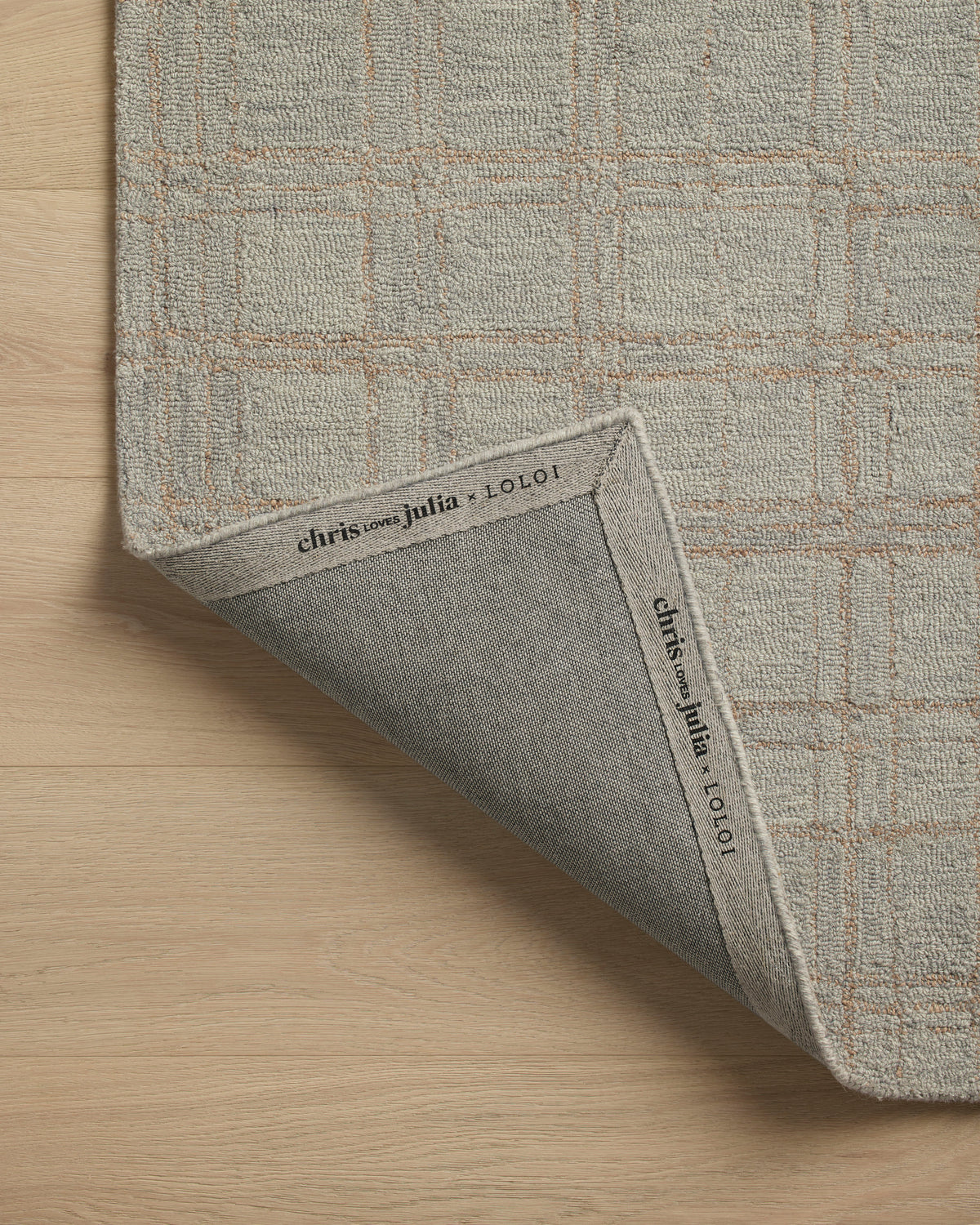 Polly Fog/Wheat Rug – detail