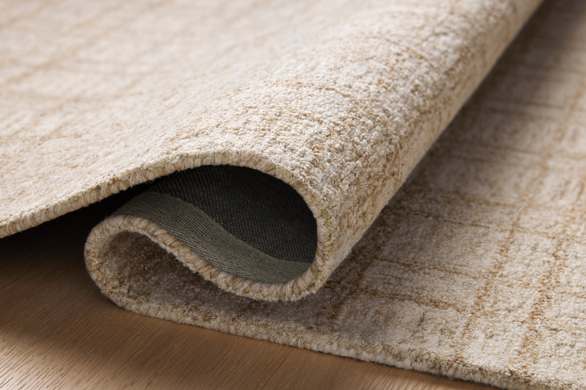 Polly Khaki/Sand Rug – detail