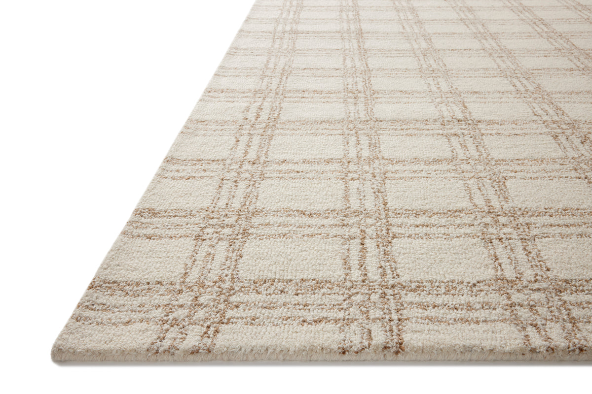 Polly Cream/Sand Rug – corner detail