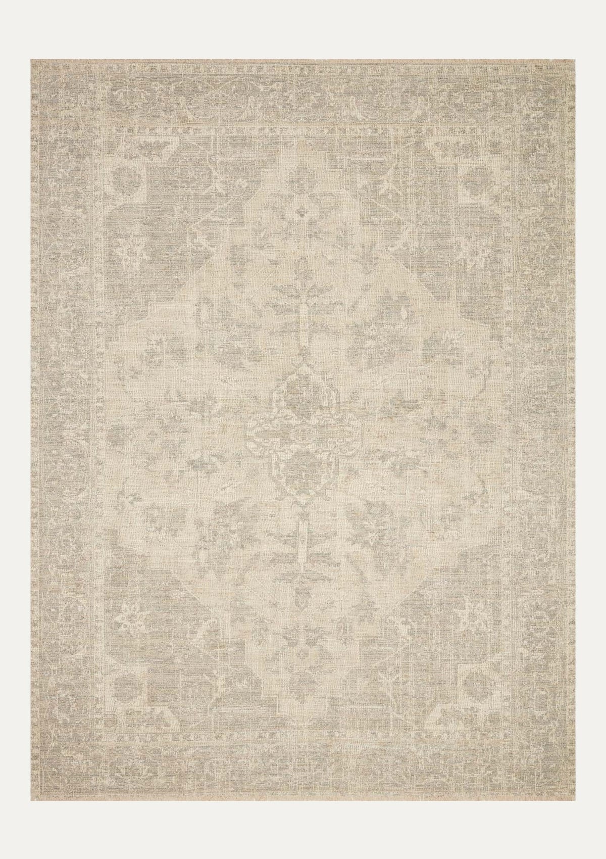 Priya Ivory/Grey Rug