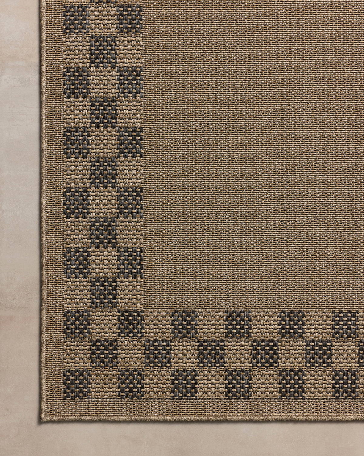 Providence Natural/Charcoal Rug – detail