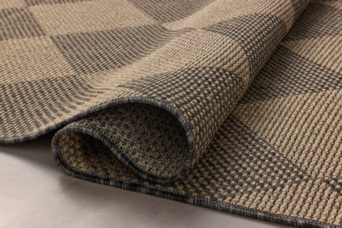 Providence Graphite/Sand Rug – detail