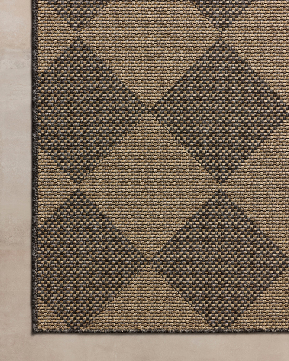 Providence Graphite/Sand Rug – detail