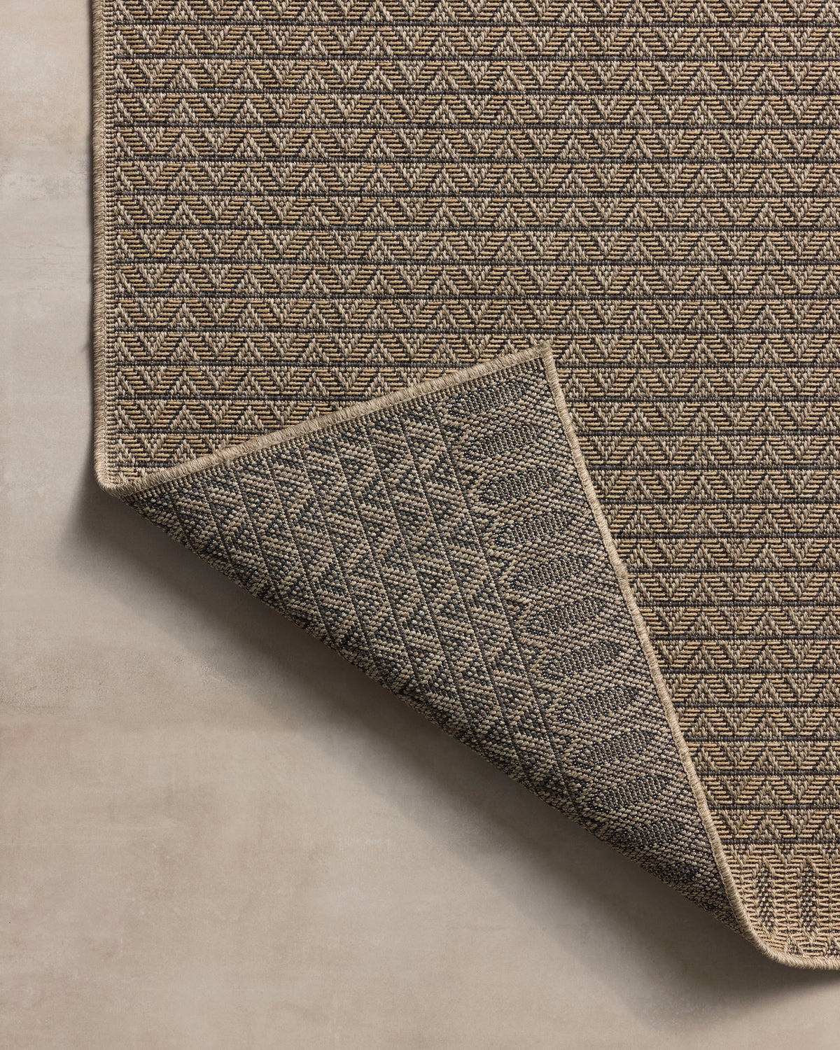 Providence Natural/Graphite Rug – detail