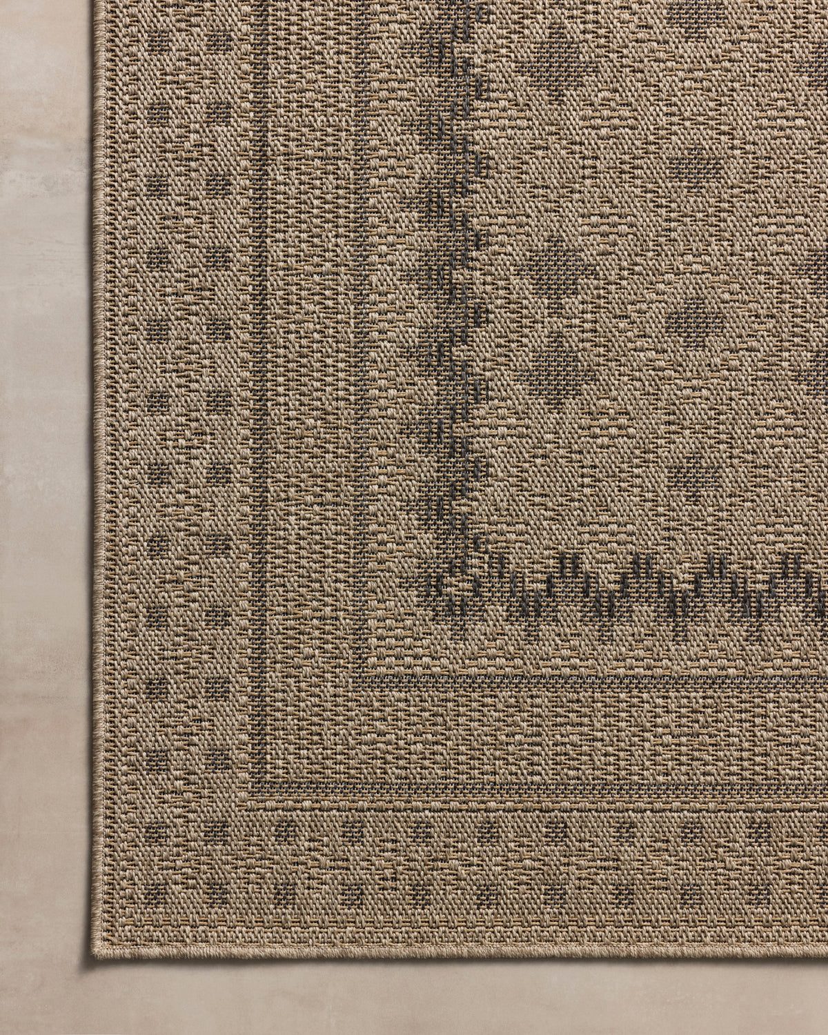 Providence Charcoal/Dove Rug – detail