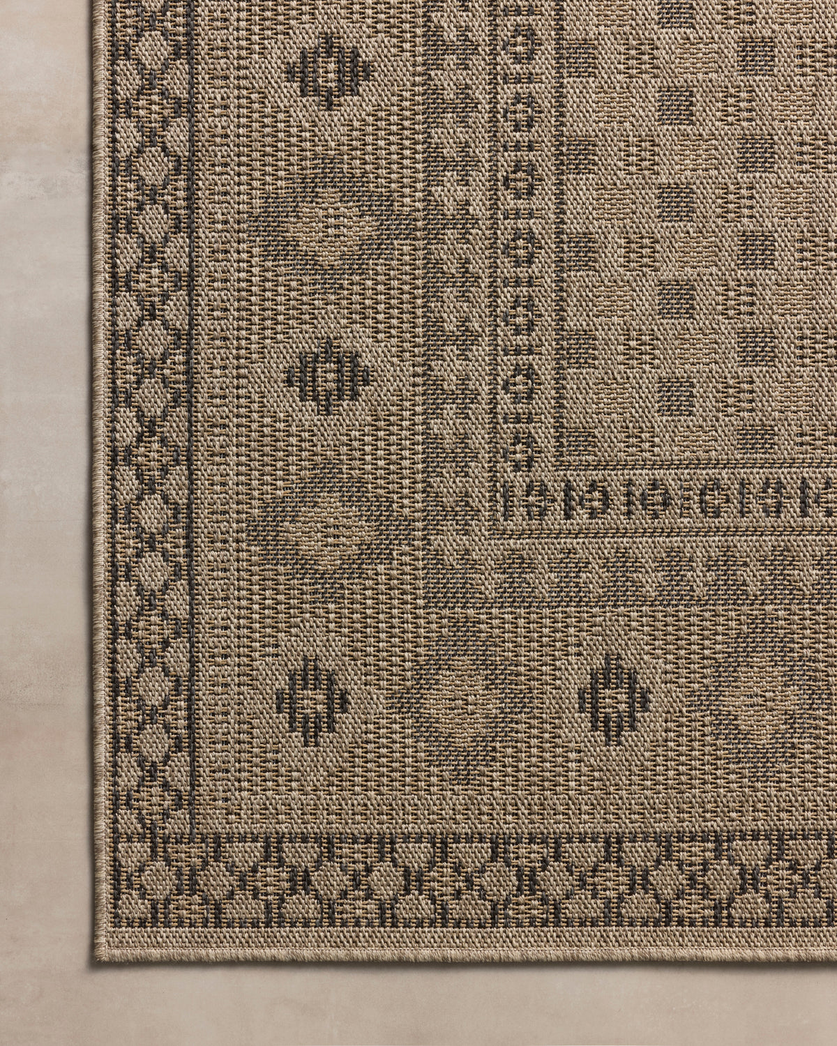 Providence Dove/Charcoal Rug – detail