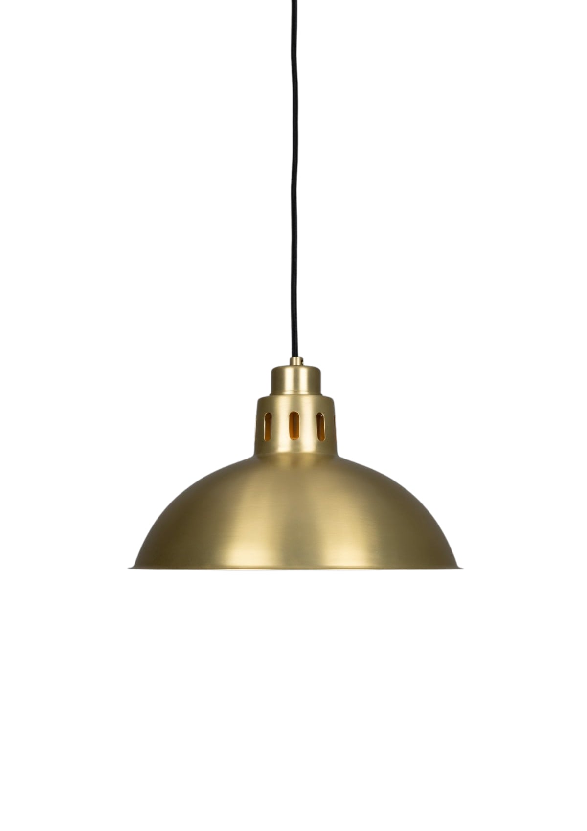 Paris Industrial Brass Pendant Light