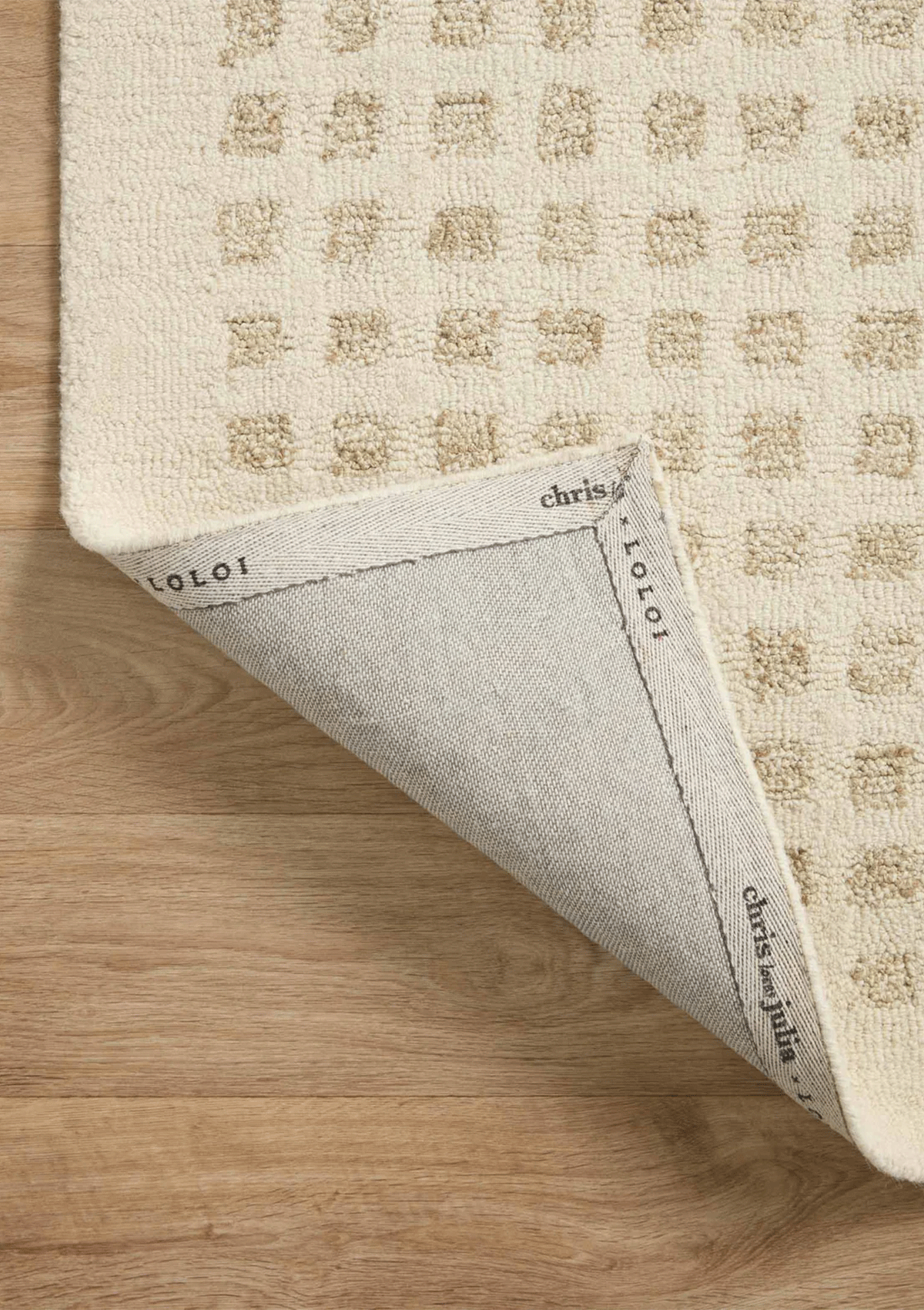 Polly Ivory Natural Rug