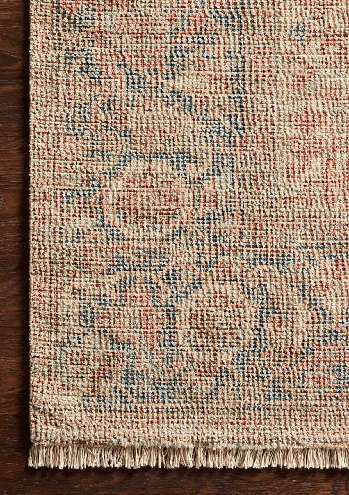 Priya Brick/Navy Rug