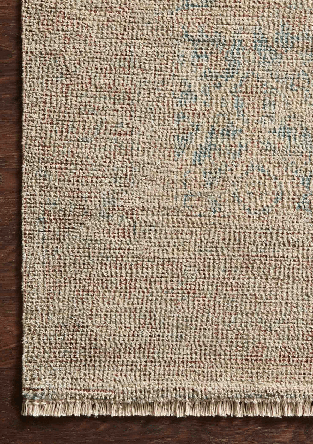 Priya Denim/Rust Rug