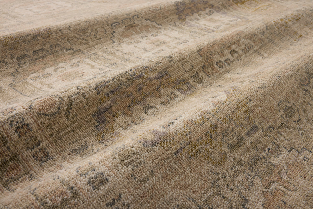 Reign Linen/Lilac Rug – detail