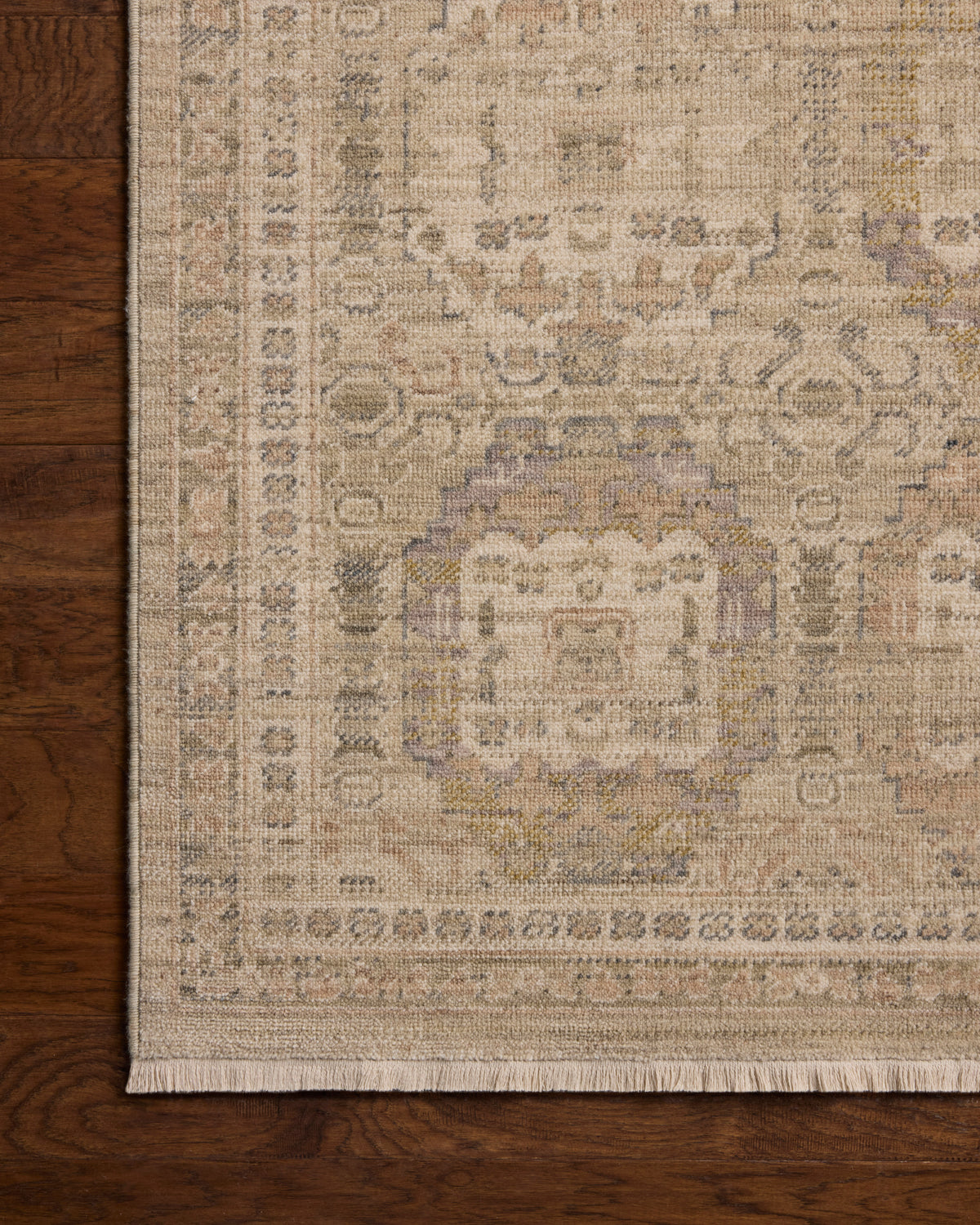 Reign Linen/Lilac Rug – detail