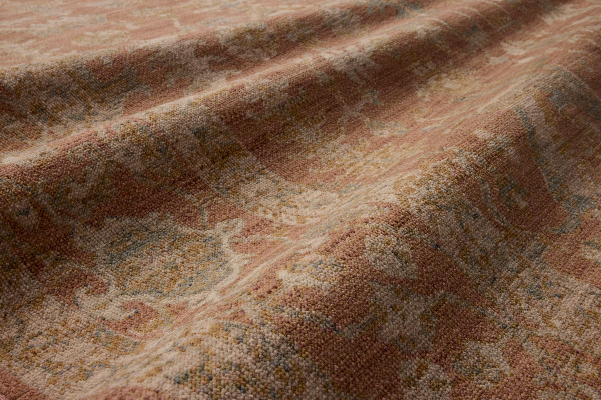 Reign Terracotta/Sky Rug – detail