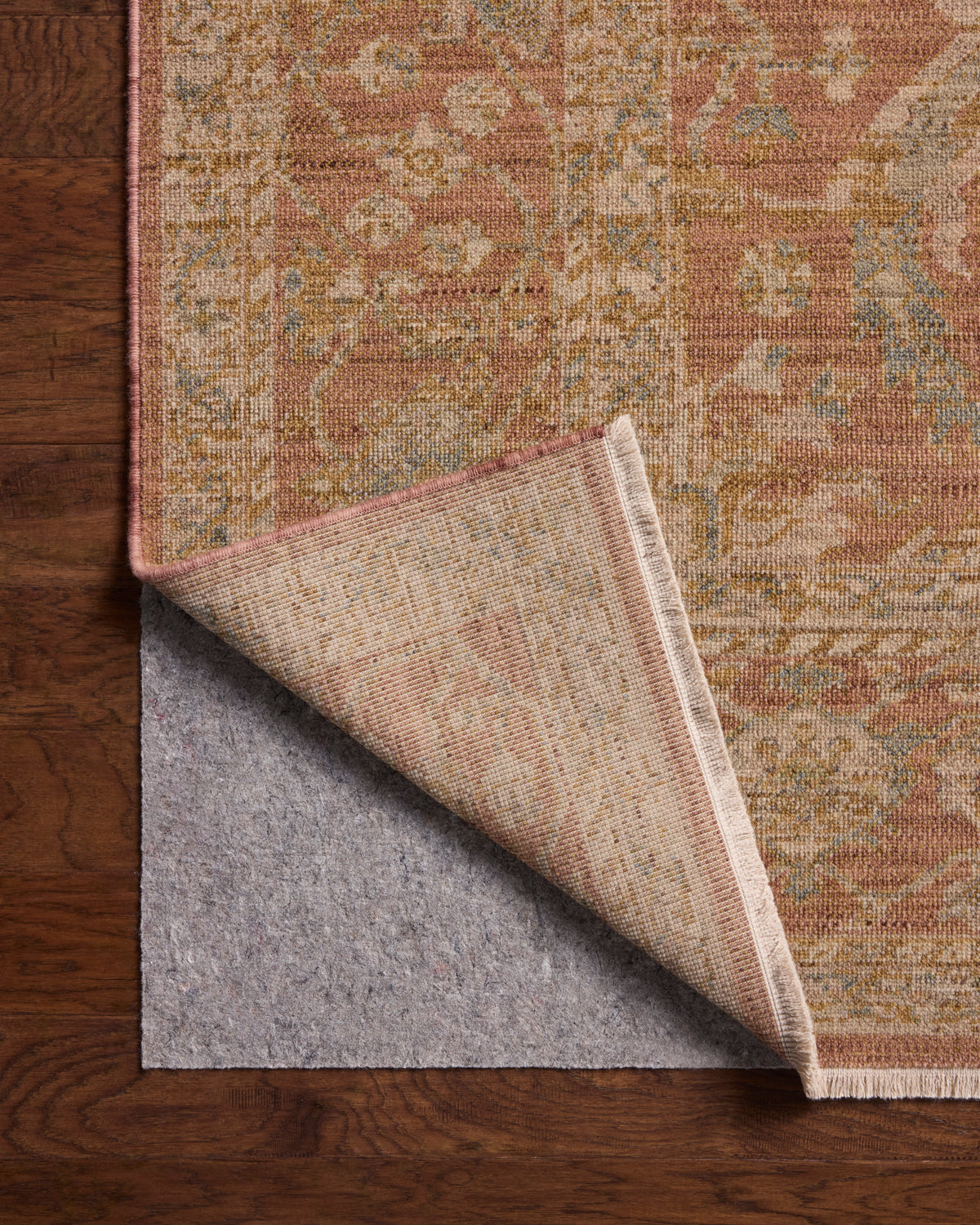 Reign Terracotta/Sky Rug – detail