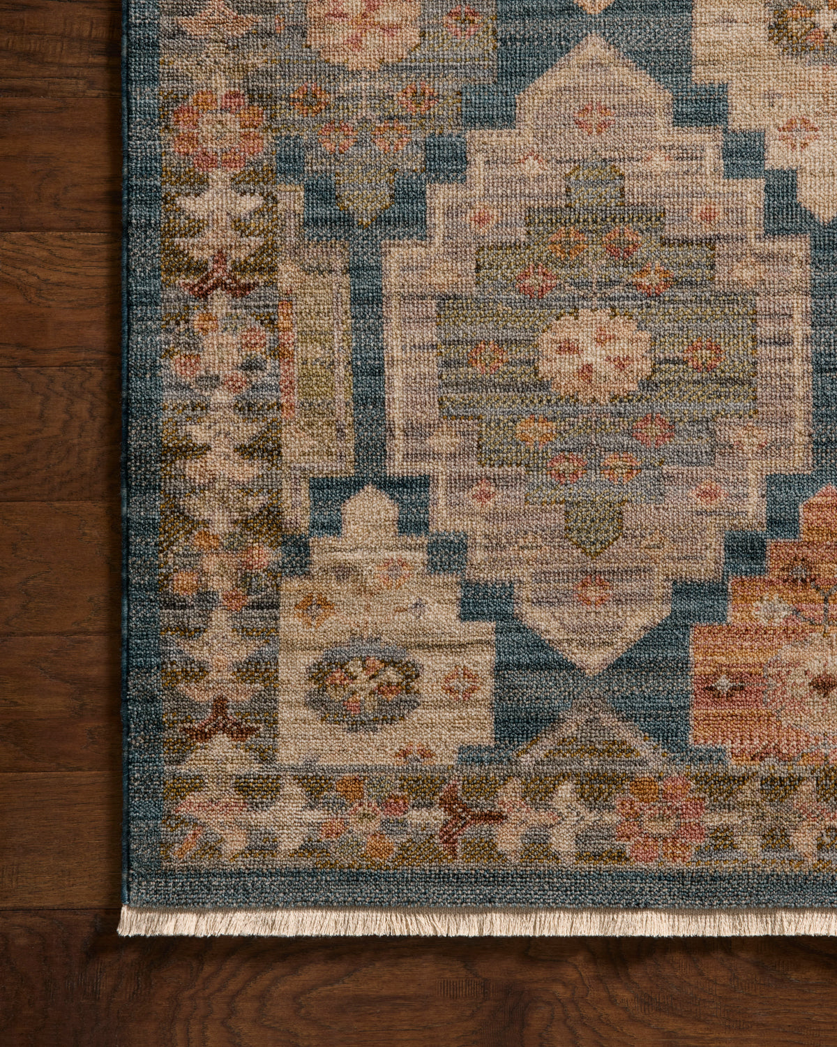 Reign Blue/Multi Rug – detail