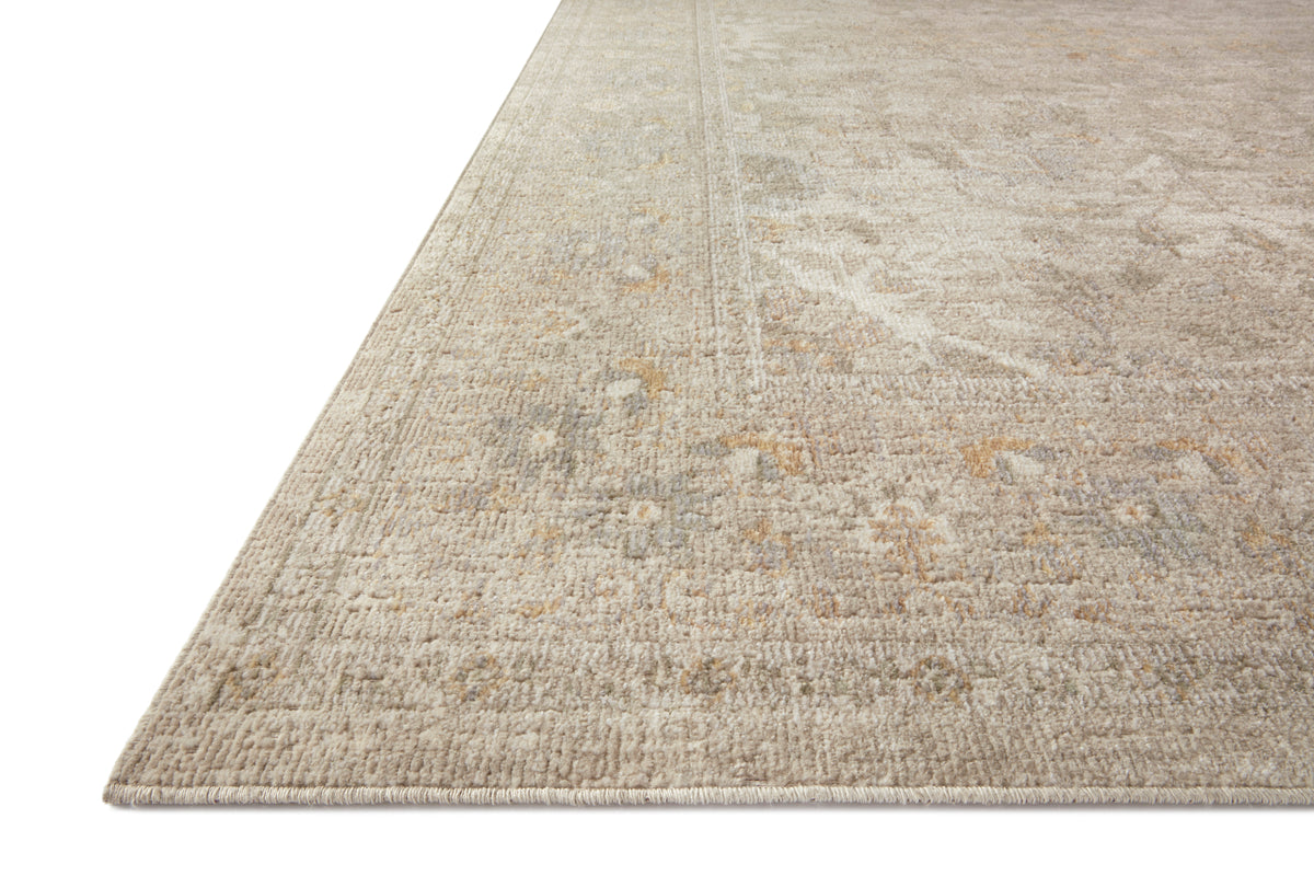 Rosemarie Ivory/Natural Rug – corner detail