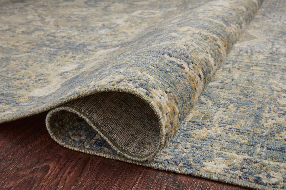 Rosemarie Sand/Lagoon Rug – detail