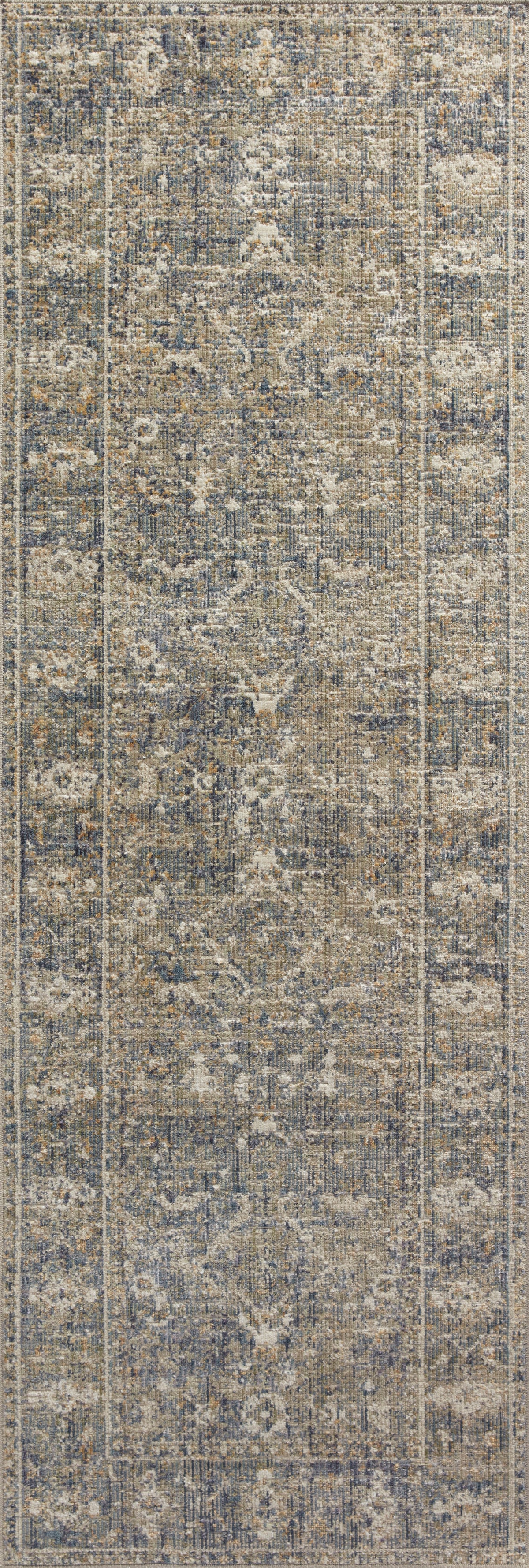 Rosemarie Sand/Lagoon Rug – alternate view