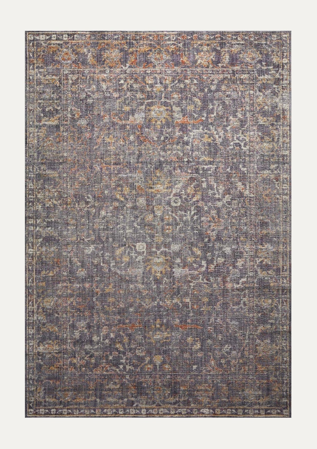 Rosemarie Graphite/Multi Rug