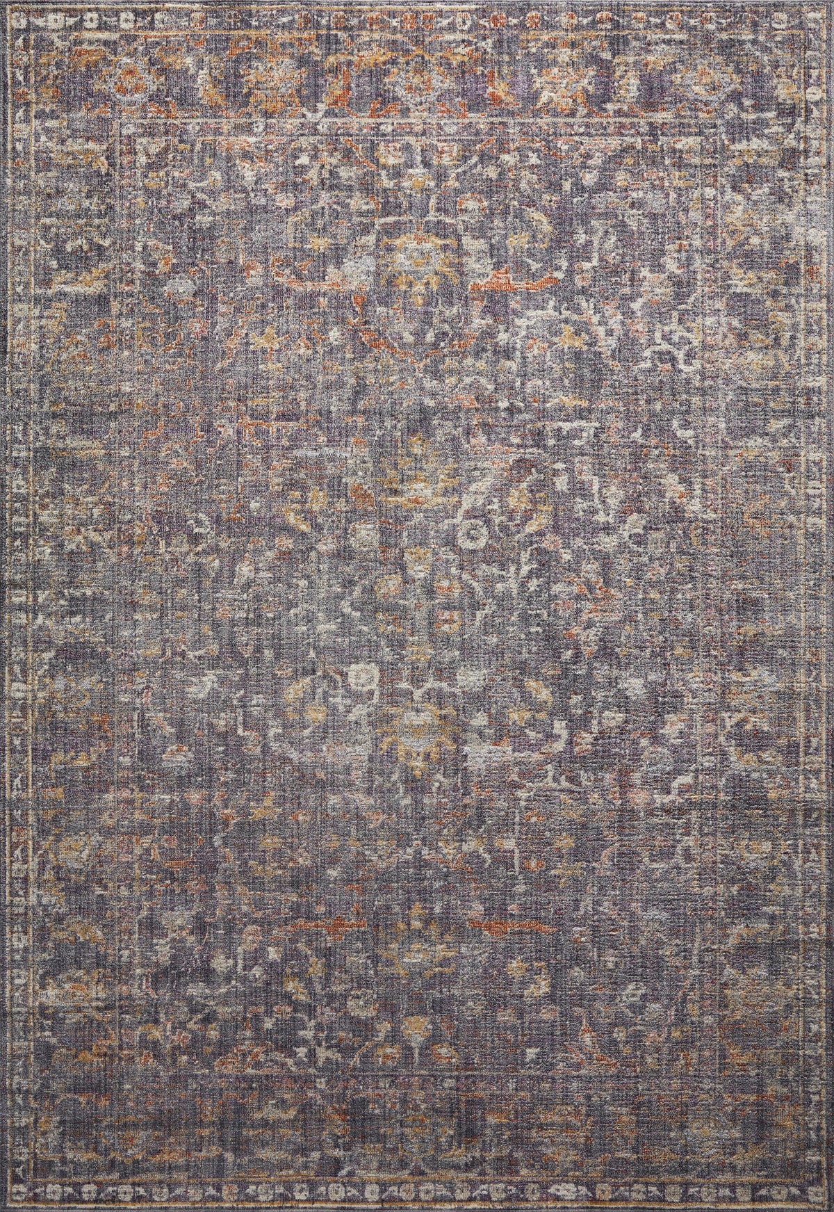 Rosemarie Graphite/Multi Rug