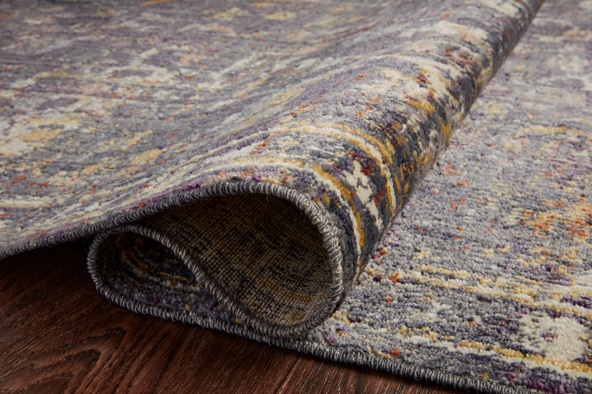 Rosemarie Graphite/Multi Rug – detail