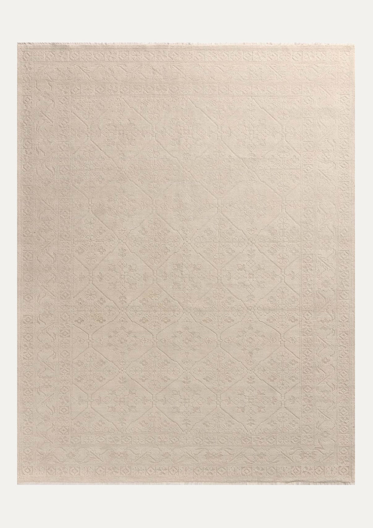 Ruth Ivory/Ivory Rug | Magnolia Home by Joanna Gaines × Loloi
