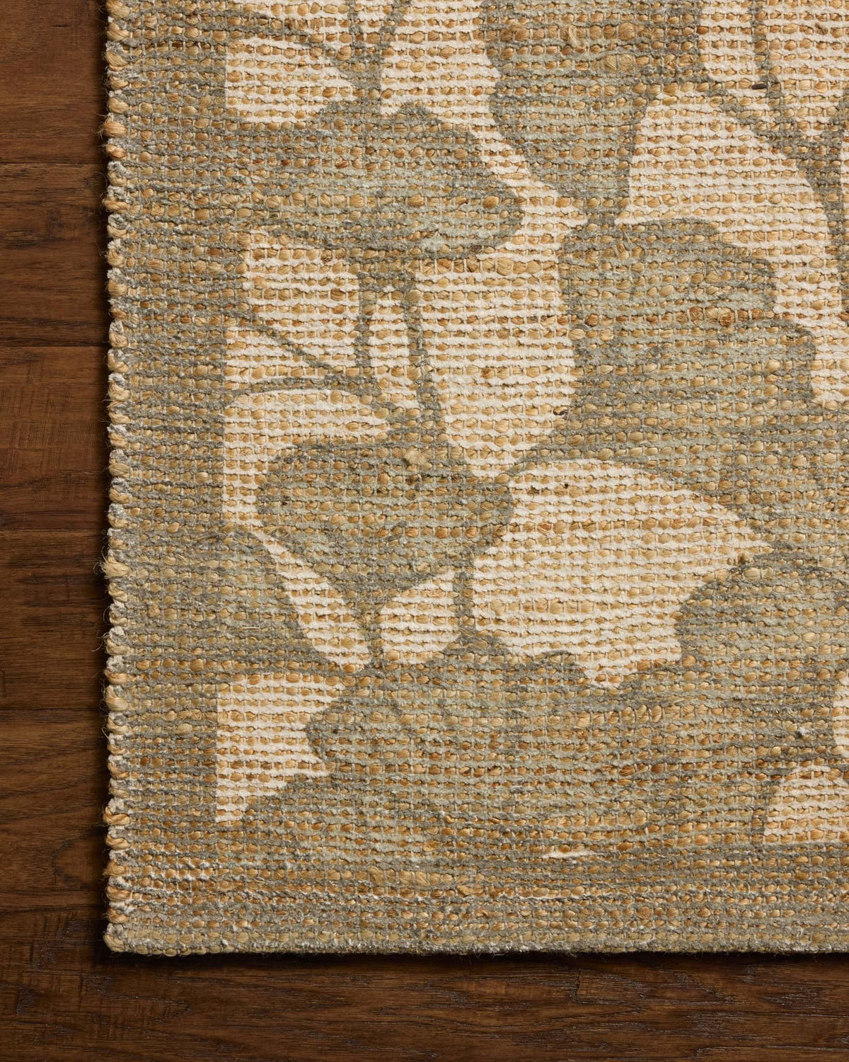 Rue Olive/Sage Rug – detail