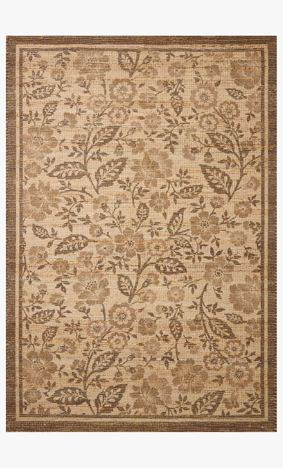 Rue Bark/Mocha Rug