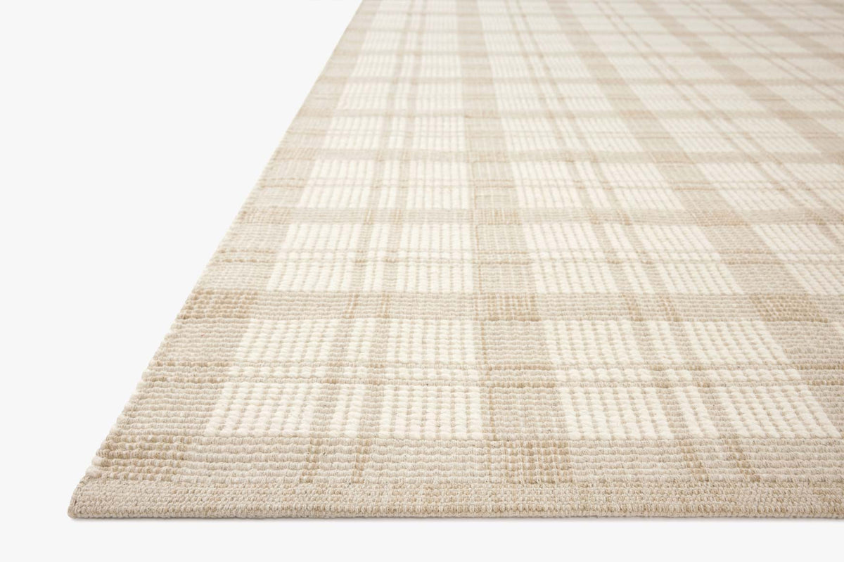 Ryder Beige/Ivory Rug – corner detail