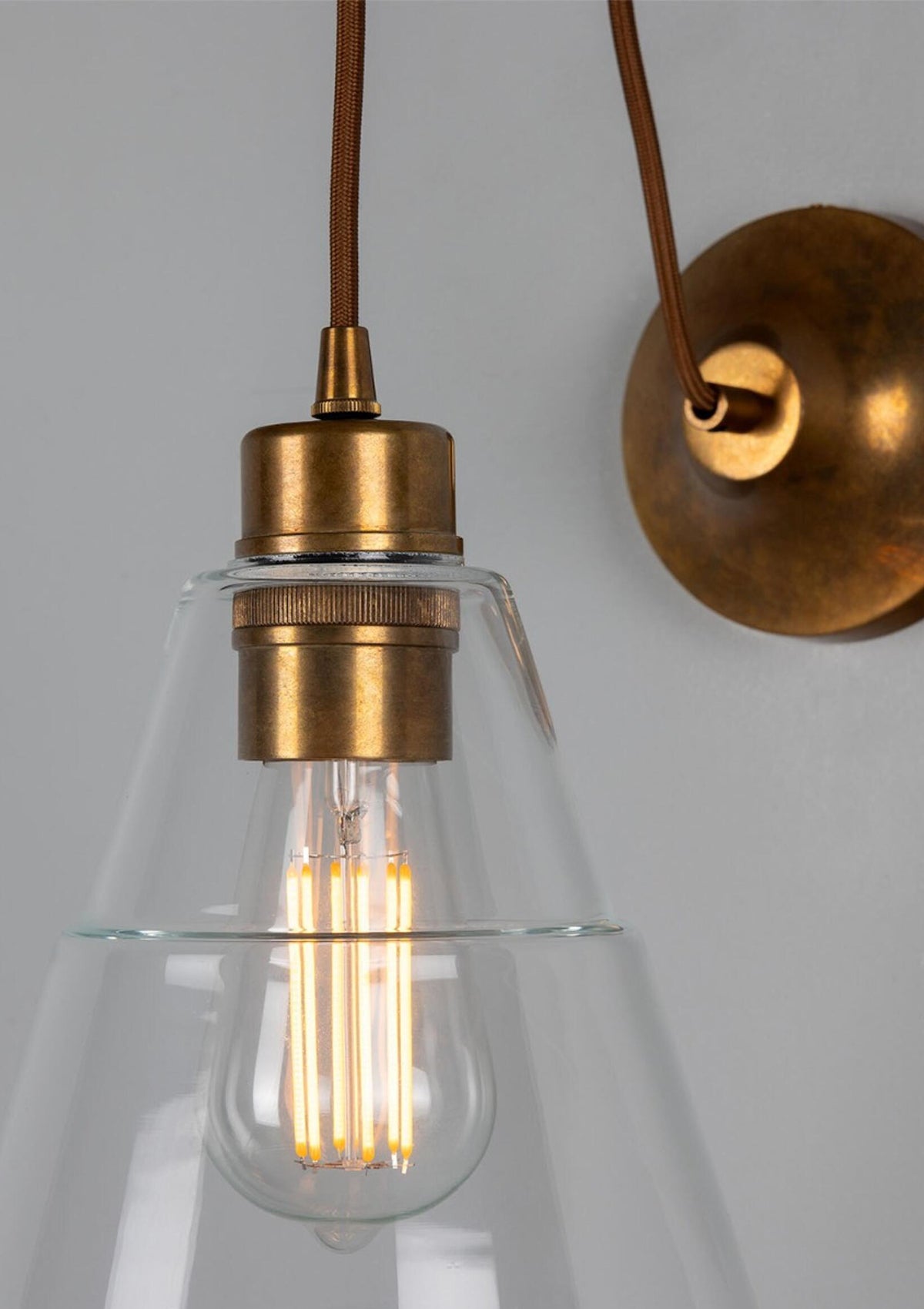 Rigale Industrial Pulley Wall Sconce