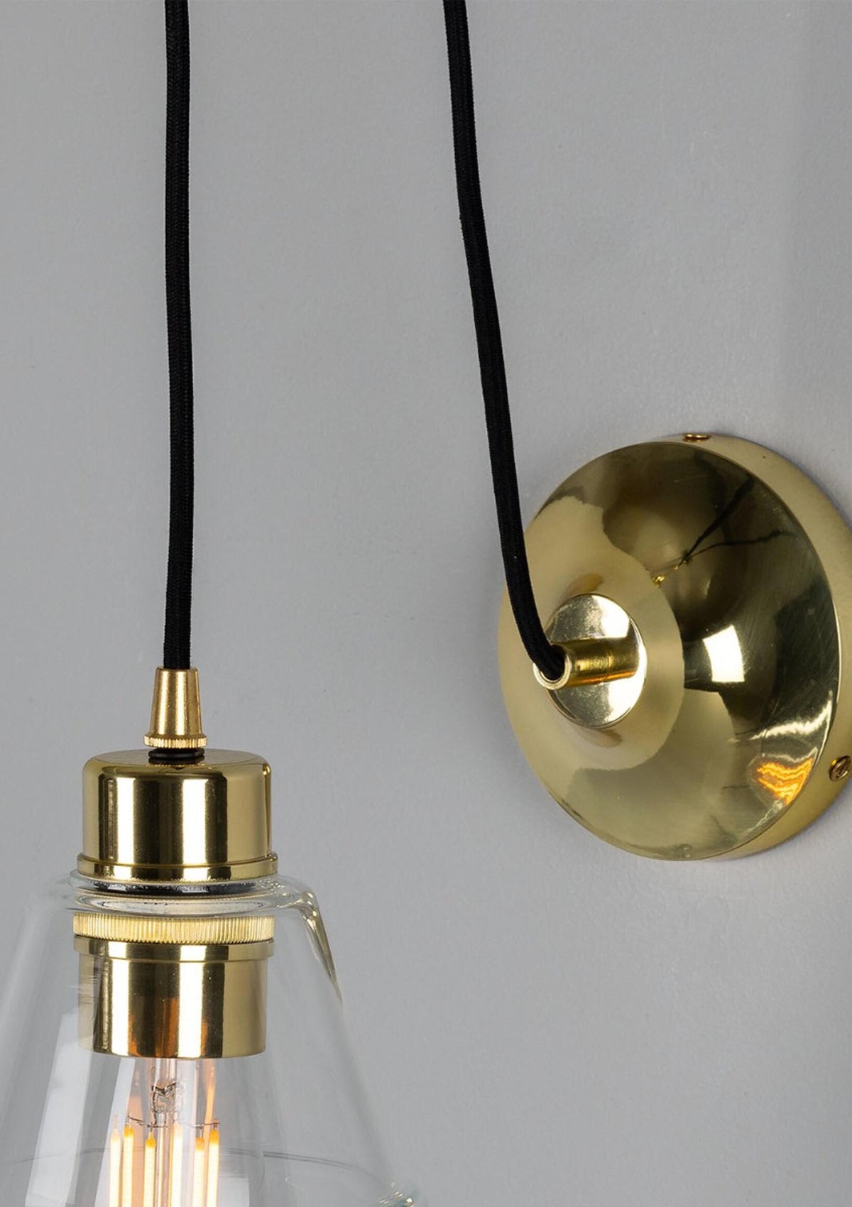 Rigale Industrial Pulley Wall Sconce