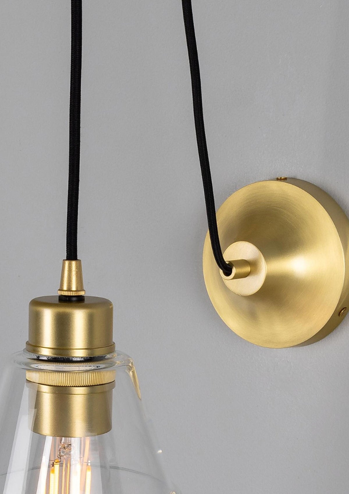 Rigale Industrial Pulley Wall Sconce