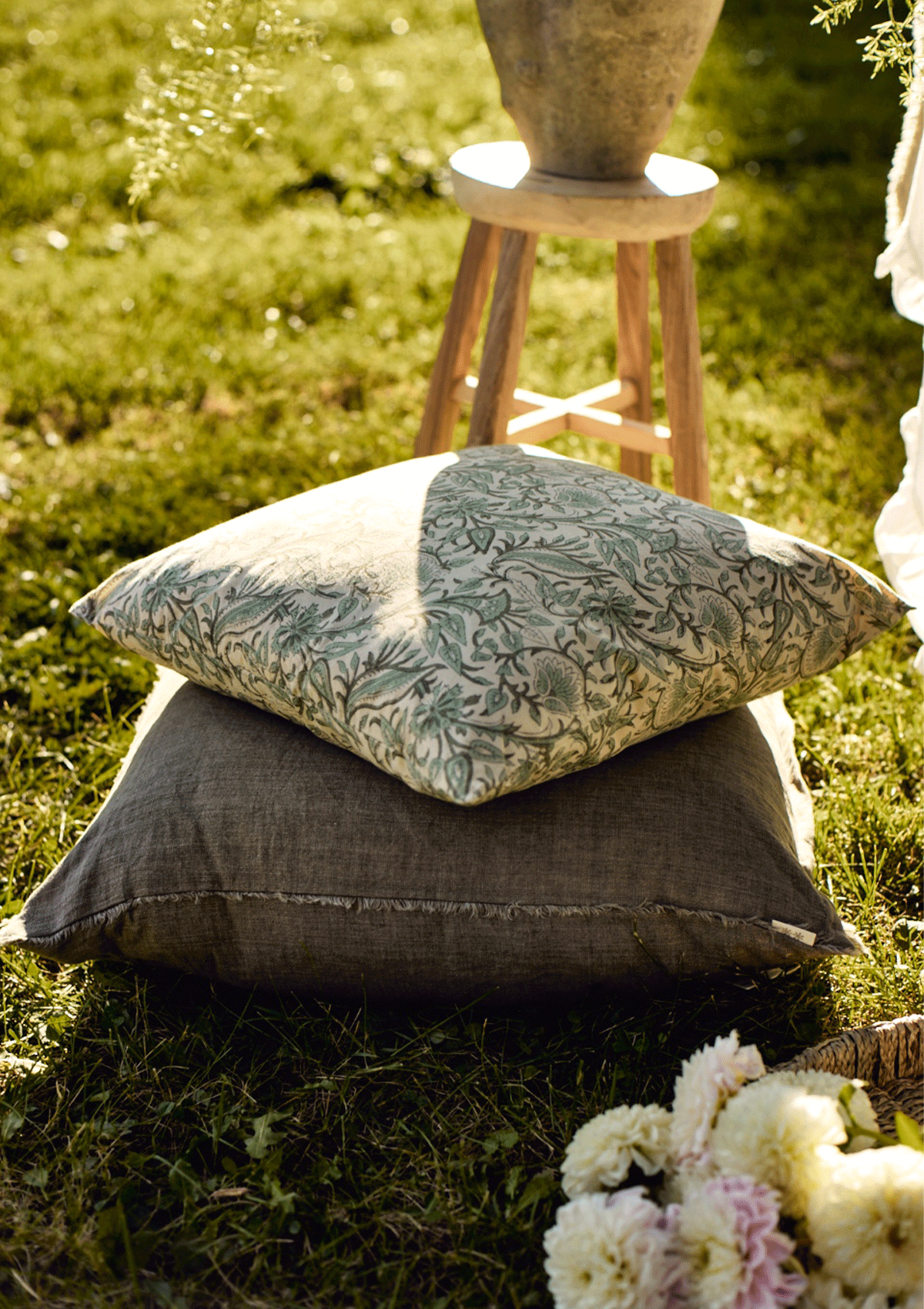 Rupi Block Print Pillow