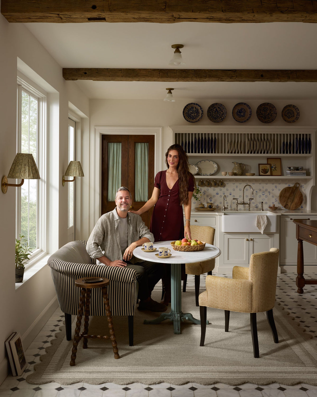Scottie Fog/Ivory Rug – room scene